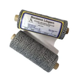 Bockens-aivina Nel 16/2, Tex 103x2, Mustavalkoinen