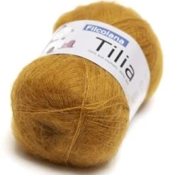 Filcolana Tilia -Prym kauppa fiti136 mustard 1