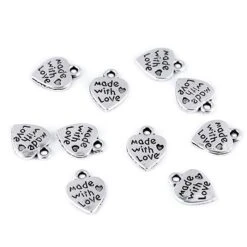 Handmade-merkit 10kpl, Sydän