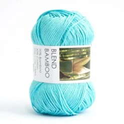 Hjertegarn Blend Bamboo -Prym kauppa hbb 0731 vaaleaturkoosi m 1