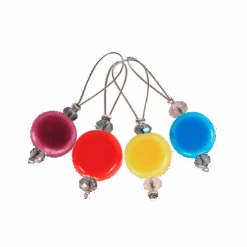 KnitPro-silmukkamerkit Zooni, 12 Kpl -Prym kauppa knitpro silmukkamerkki 12 gems 1