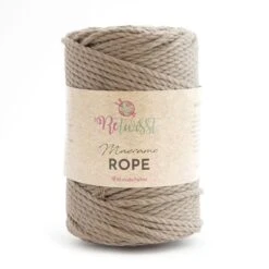 ReTwisst Macrame Rope 4 Mm -Prym kauppa macrame rope dark beige 09 web 1