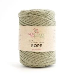 ReTwisst Macrame Rope 4 Mm -Prym kauppa macrame rope khaki 16 web 1