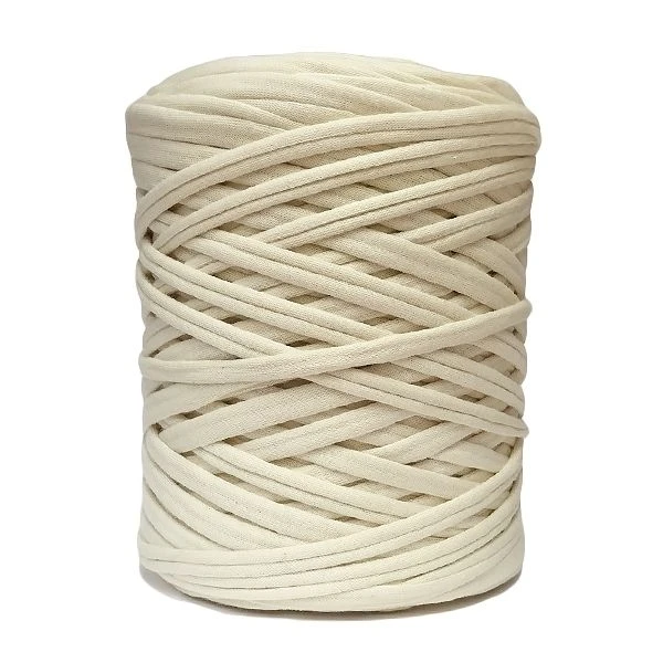 Pehmeä Luonnonvalkoinen Trikookude, Rulla 1 Pehmeä Luonnonvalkoinen Trikookude, Rulla