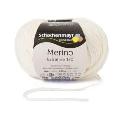 Schachenmayr Merino Extrafine 120 -Prym kauppa merino 120 00102 1