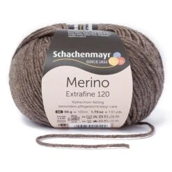 Schachenmayr Merino Extrafine 120 -Prym kauppa merino 120 00114 1