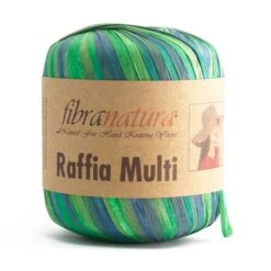 Fibra Natura Raffia Multi -viskoosiniini -Prym kauppa raffia multi 05 m 1