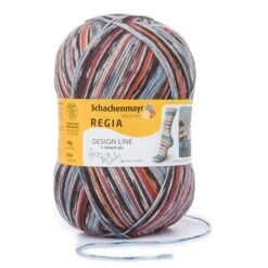 Regia 4-ply Color Design Line 100g -Prym kauppa regia 4 arne carlos 03655 2