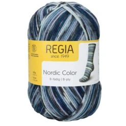 Regia Nordic Color 8-ply -sukkalanka 150g -Prym kauppa regia 8 nordic 08122 1