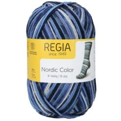 Regia Nordic Color 8-ply -sukkalanka 150g -Prym kauppa regia 8 nordic 08125 1