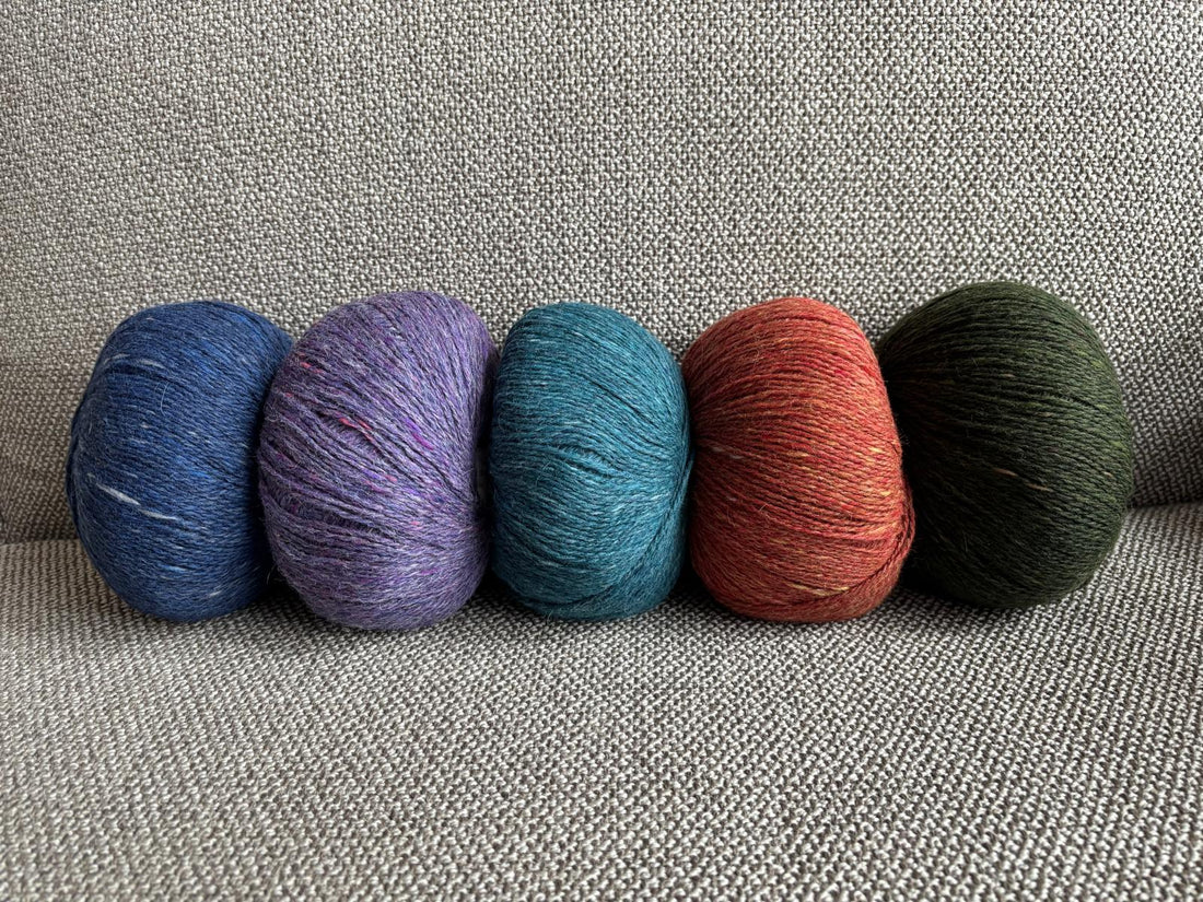 Prym kauppa -Prym kauppa INCA 100 ALPACA TWEED Worsted coloured yarn